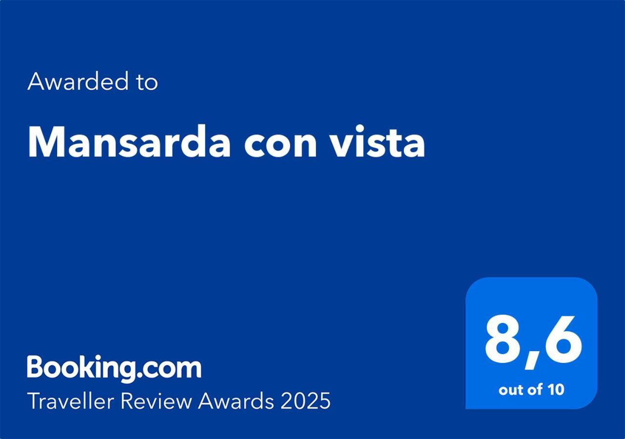 Mansarda Con Vista Apartman Giustino Kültér fotó